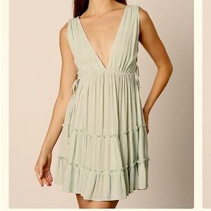 Cotton Candy LA Greek-Inspired Swing Dress